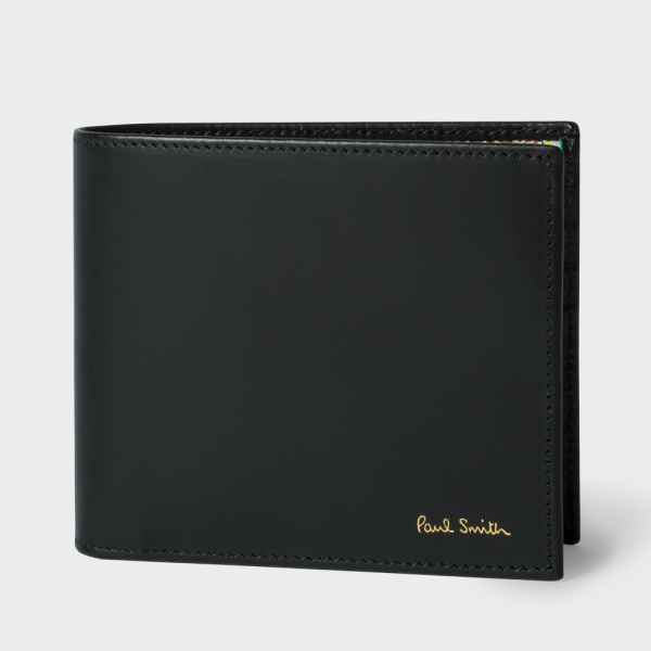 men_s_black_leather_signature_stripe_interior_billfold_wallet