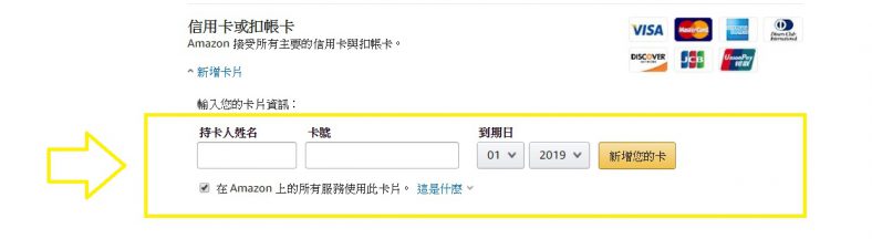 Amazon 信用卡優惠19 New North