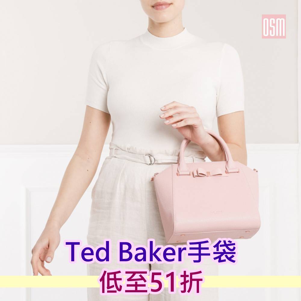 Ted Baker Women's Colesa Soft Grain Faceted Bar Small Tote Bag